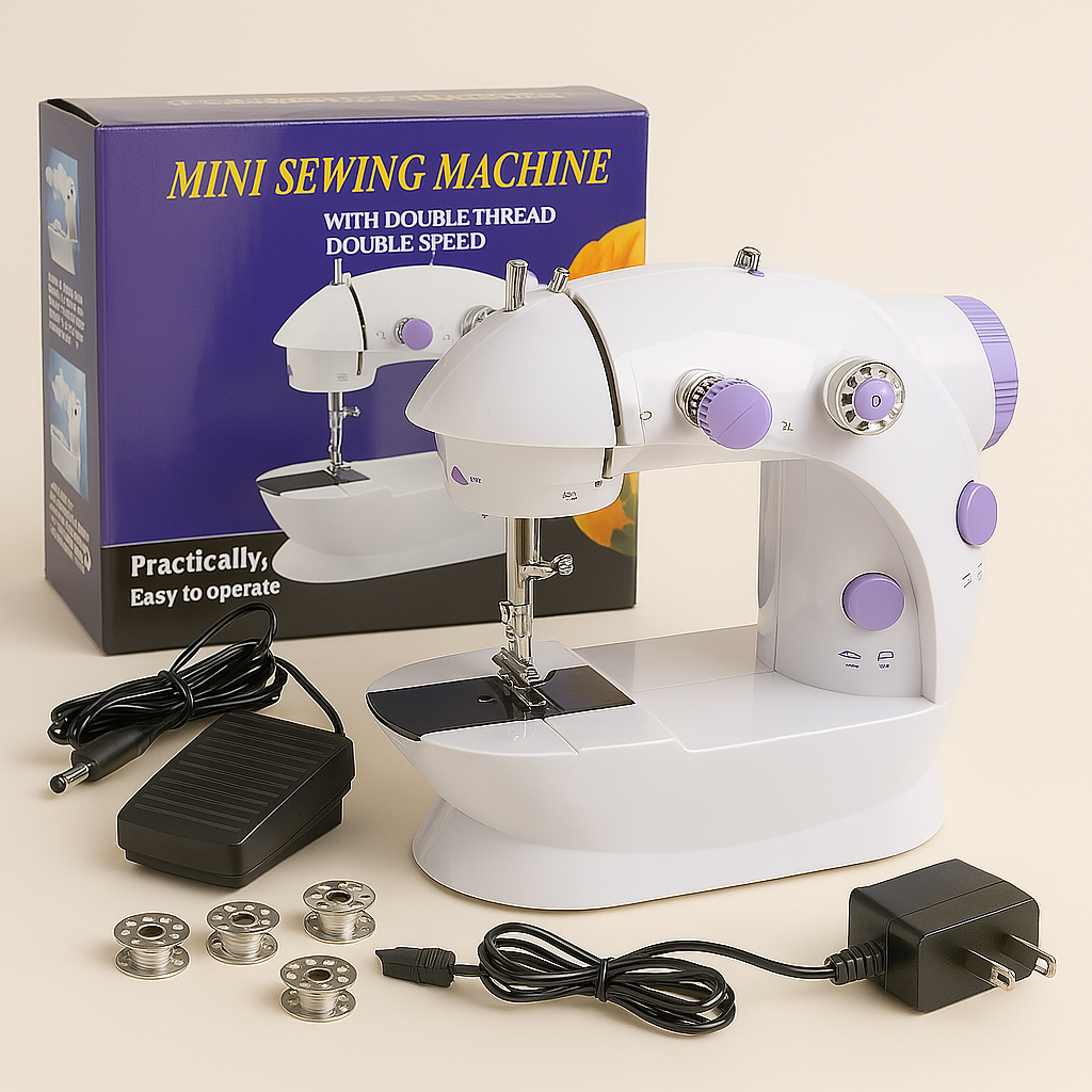 Mini Máquina de Coser Portátil - Práctica, Compacta y Versátil