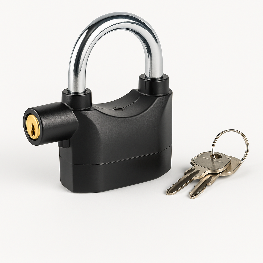 Candado con Alarma para Moto Kinbar – Máxima Seguridad con Alerta Sonora de 110dB
