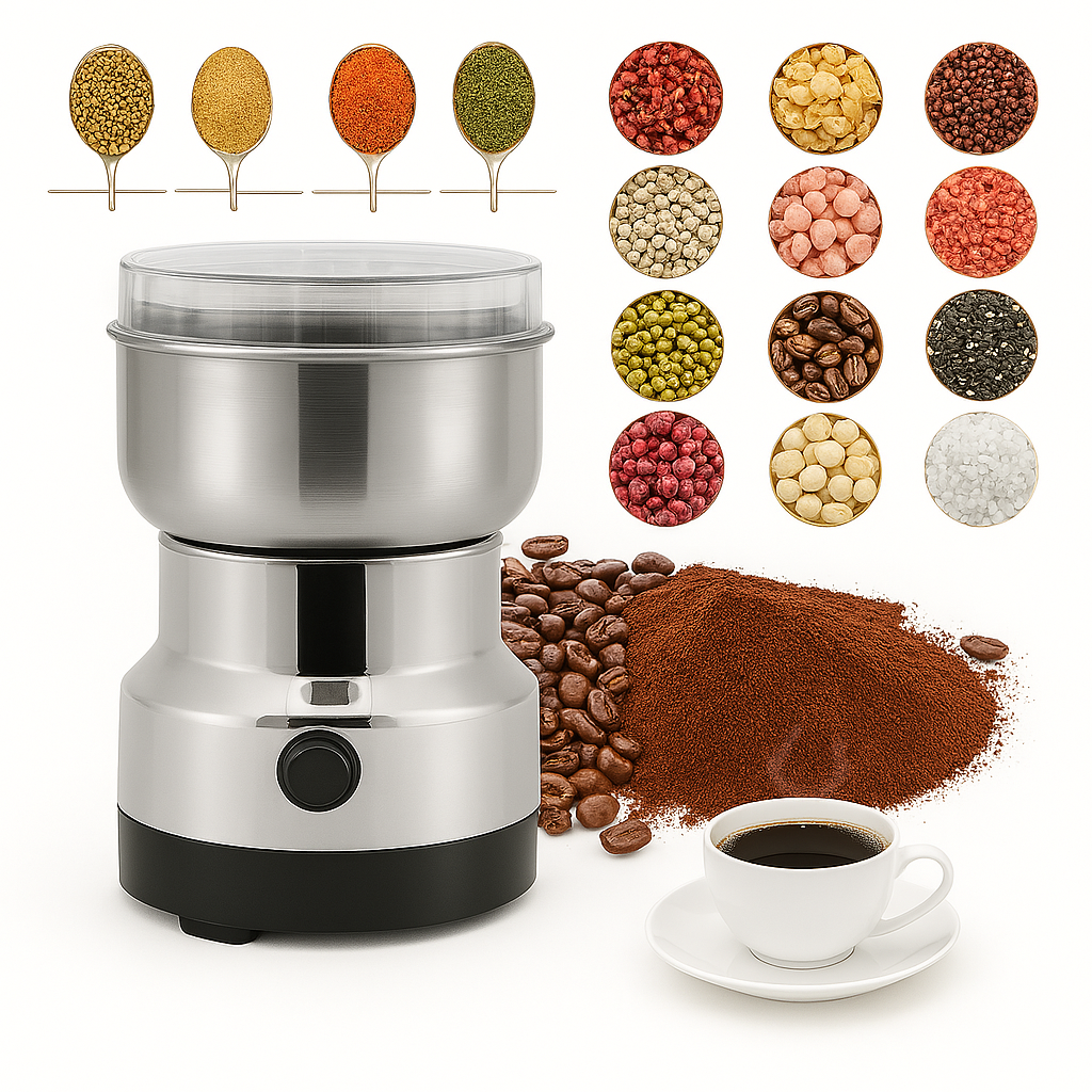 Molino de Café y Especias Pequeñas – Potencia y Sabor en Cada Molida