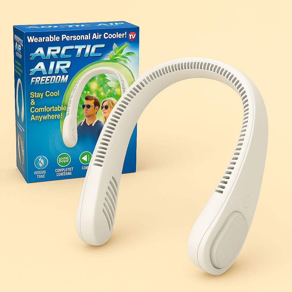 🌬️ Ventilador Corporal Arctic Air – ¡Frescura portátil al instante!