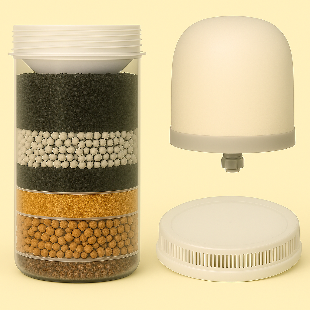Kit 3 Repuestos para Purificador de Agua 14 y 16 Litros – Combo Filtro