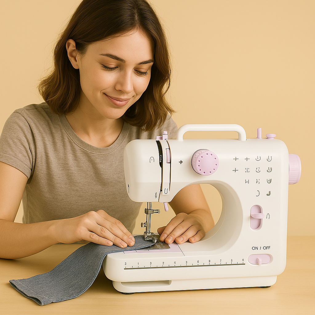 🧵 Máquina de Coser Eléctrica Multifuncional para el Hogar