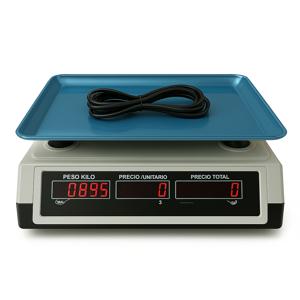 ⚖️✨ Balanza Liquidadora Electrónica Digital 40 kg – Precisión Gramo a Gramo