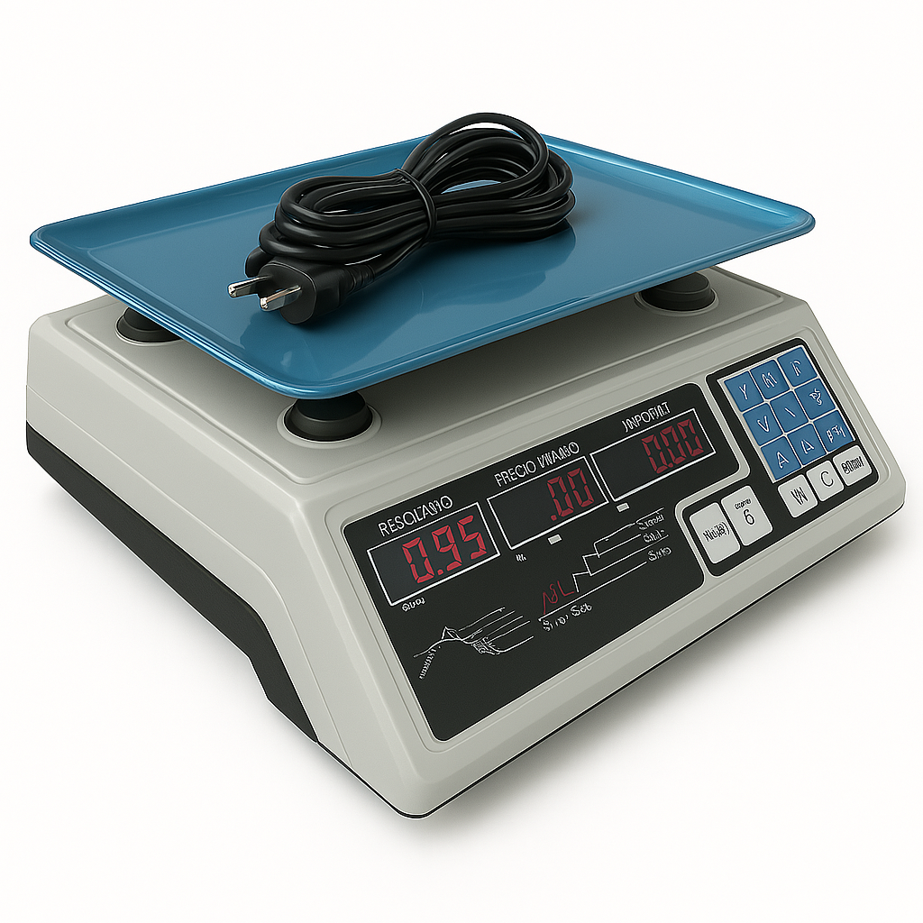 ⚖️✨ Balanza Liquidadora Electrónica Digital 40 kg – Precisión Gramo a Gramo