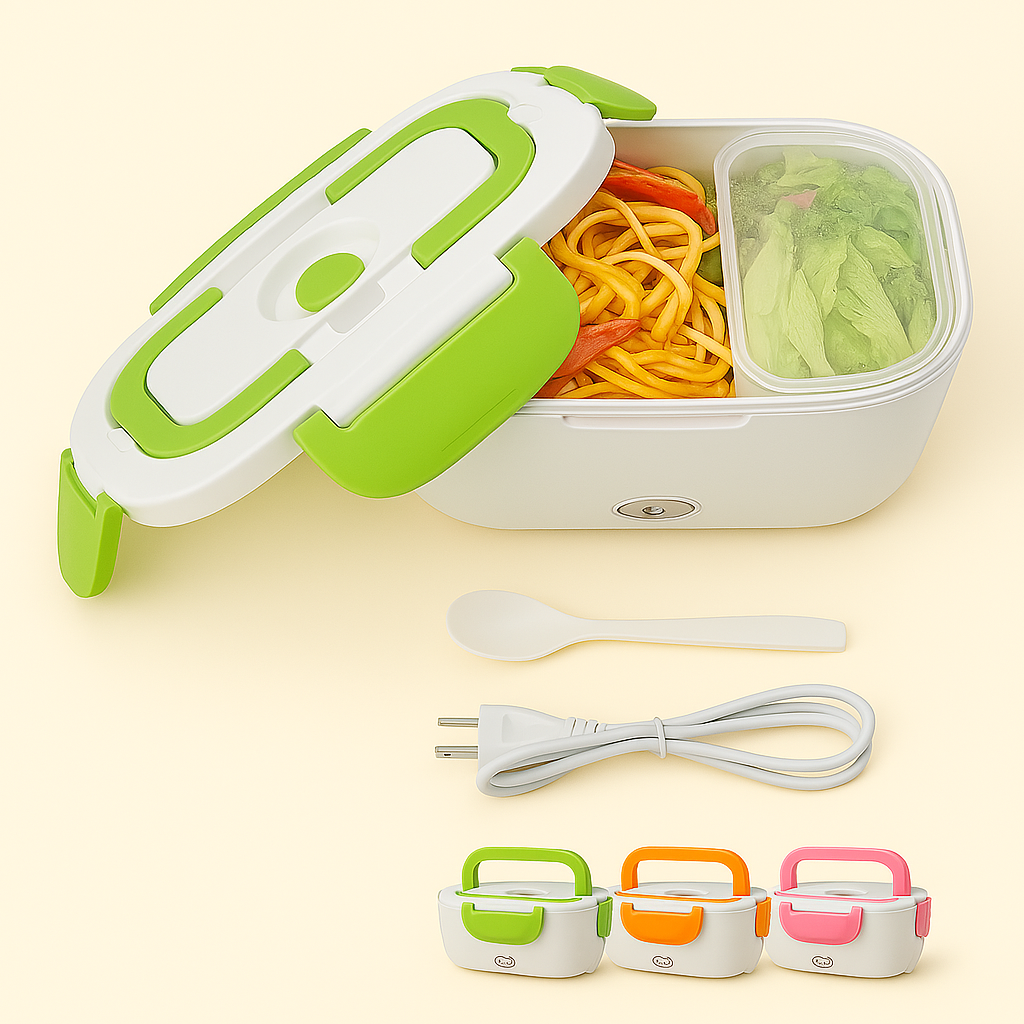 🍱⚡ Lonchera Eléctrica Portacomida Térmica – Práctica, Elegante y Funcional