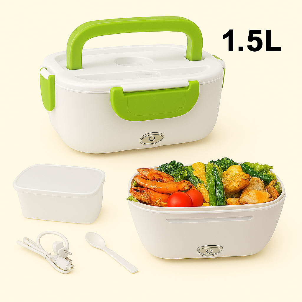 🍱⚡ Lonchera Eléctrica Portacomida Térmica – Práctica, Elegante y Funcional