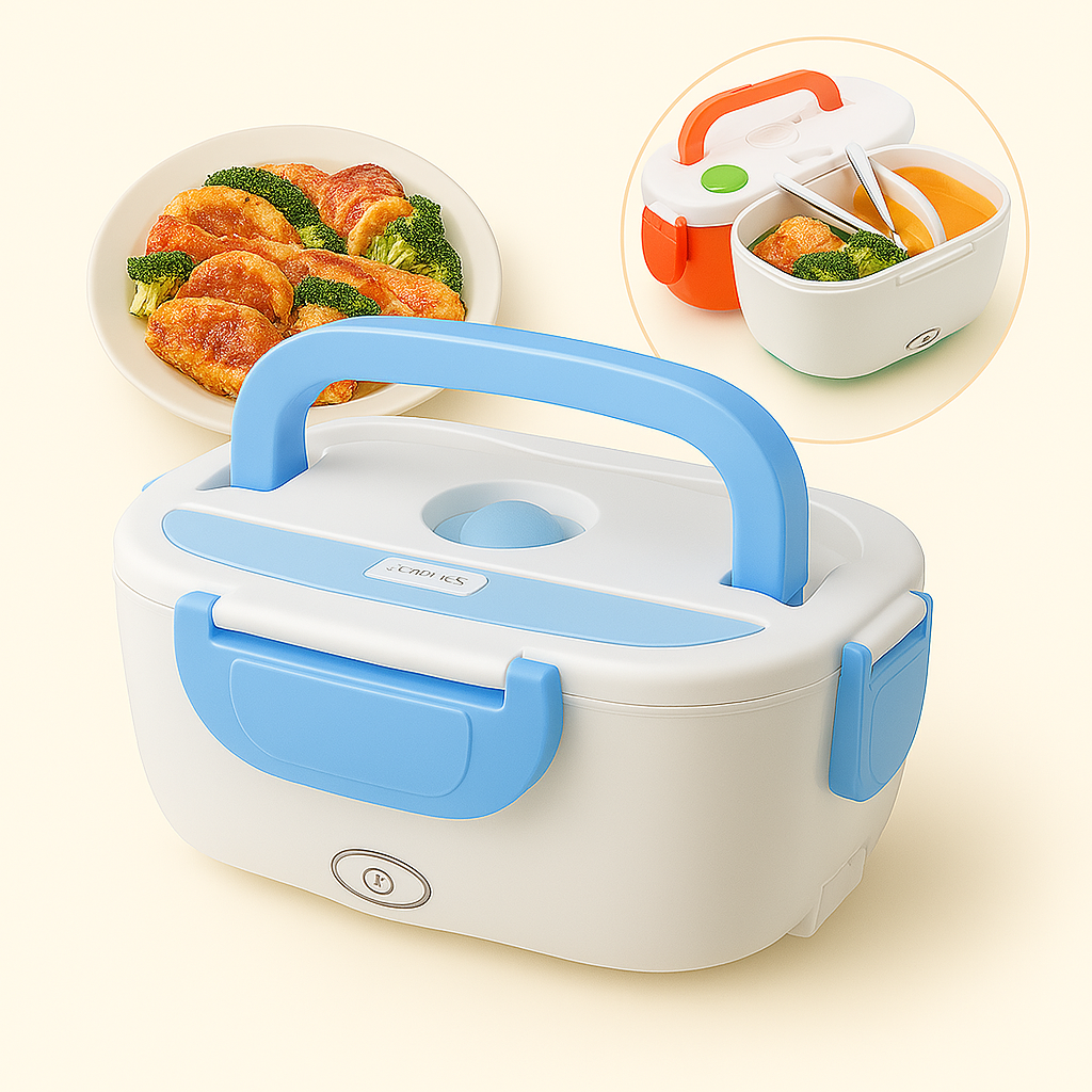 🍱⚡ Lonchera Eléctrica Portacomida Térmica – Práctica, Elegante y Funcional