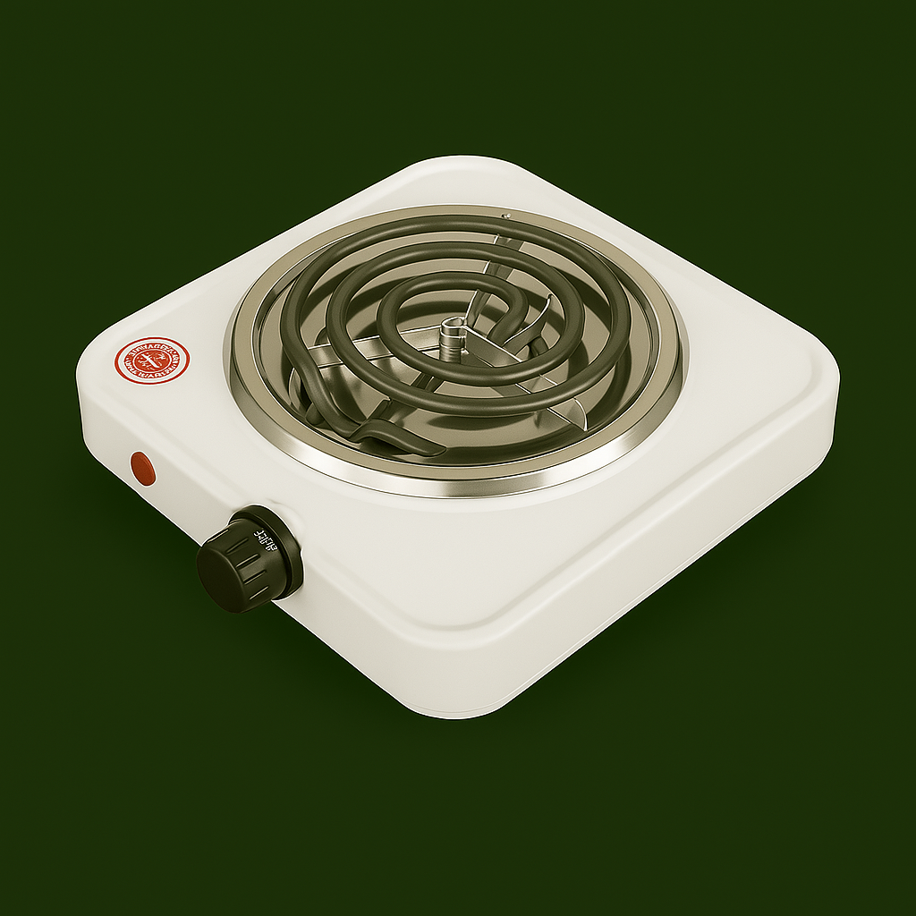 🔥🍳 Cocina Eléctrica de 1 Puesto – Modelo JX-1010B (Hot Plate)