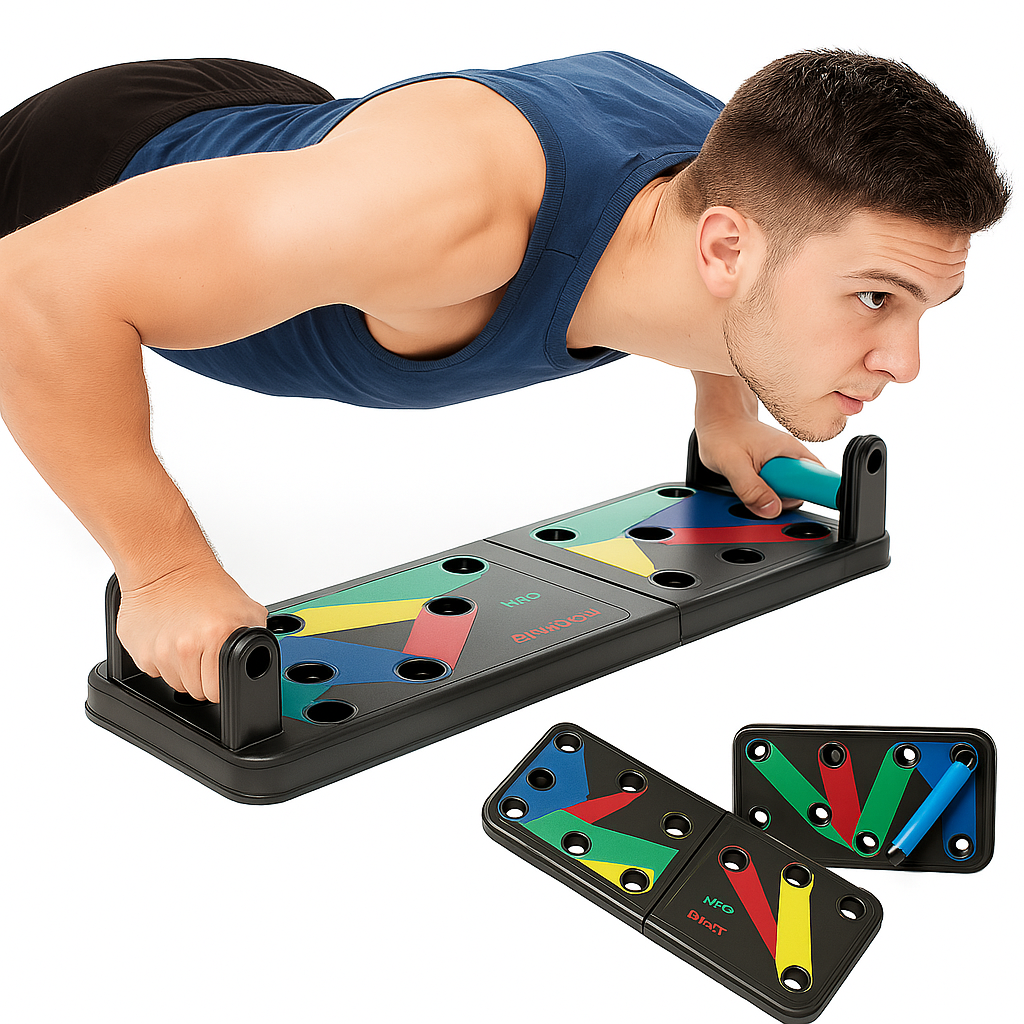 💪🔥 Tabla Push Up – Sistema Completo de Flexiones Multifuncional