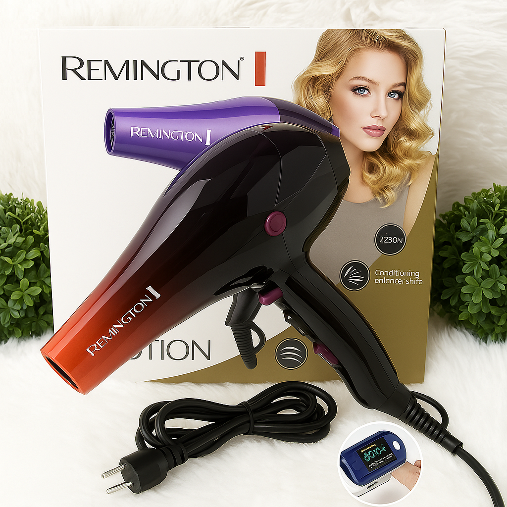 💨 Secador Remington RE-2007 – ¡Potencia y Estilo al Alcance de Tu Mano!