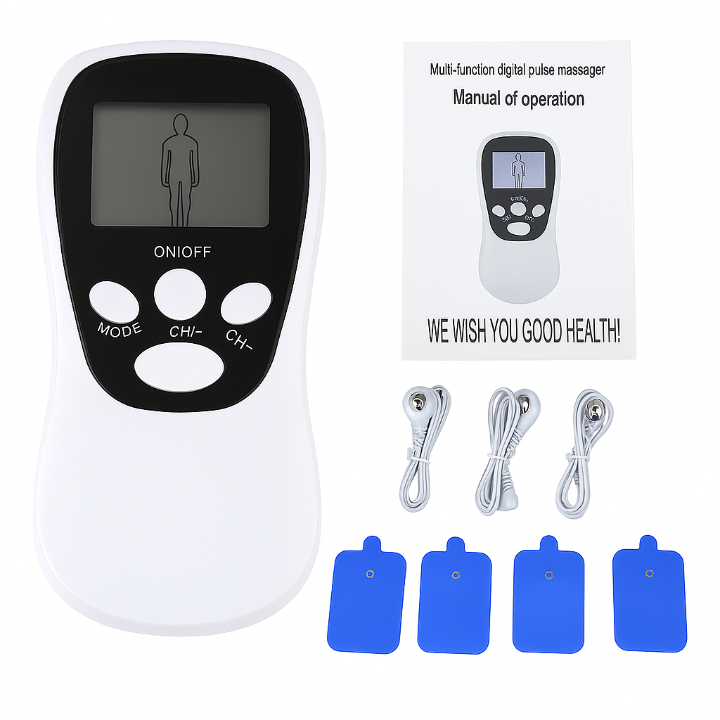 ⚡ Gimnasia Pasiva Digital 8 Electrodos – ¡Activa Tu Cuerpo Sin Esfuerzo! 💪🧘♀️