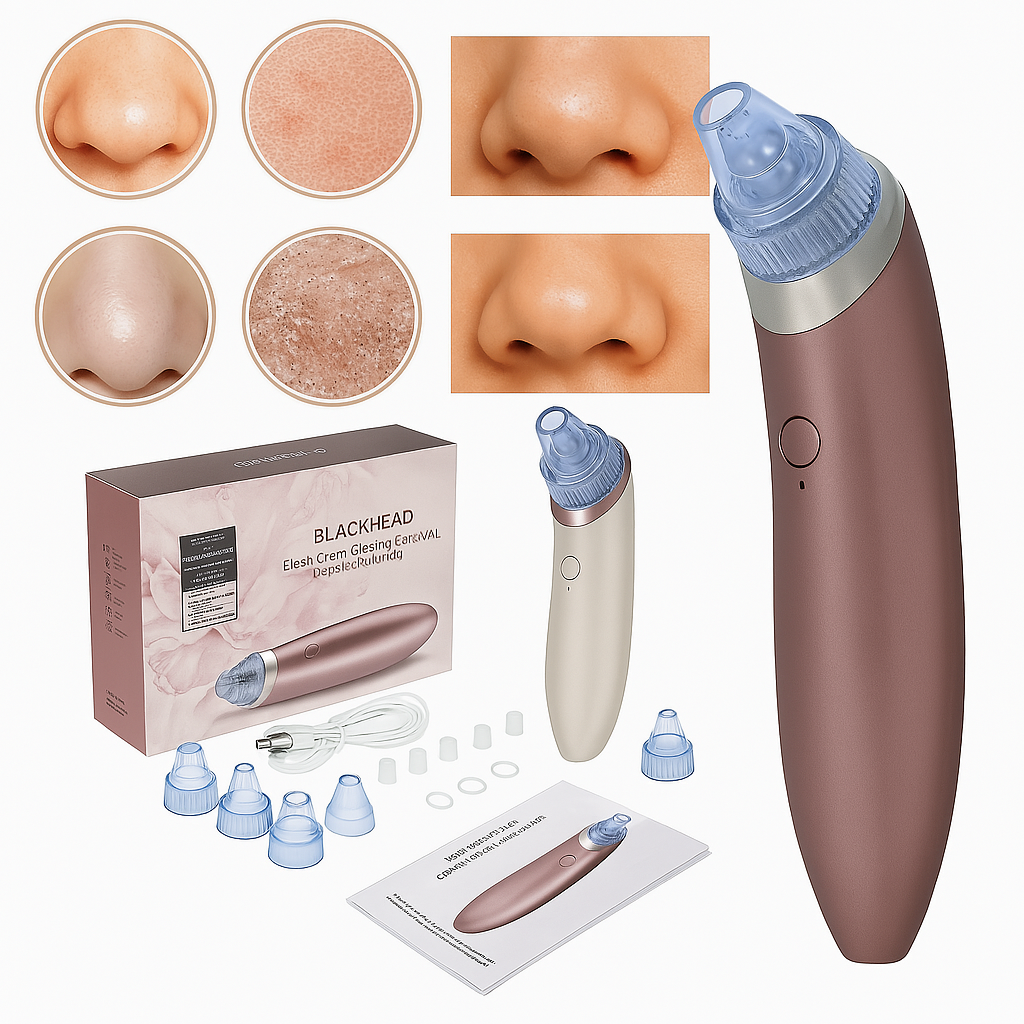 🧼 Extractor de Espinillas Xinshiji XN-8030 – Limpieza Facial Profunda y Sin Dolor
