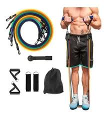 🏋️ Kit Bandas Tubulares de Resistencia Ejercicio X 11 Piezas