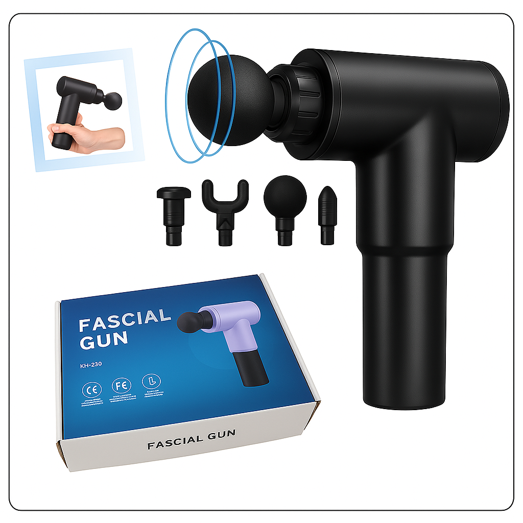 Masajeador facial Gun