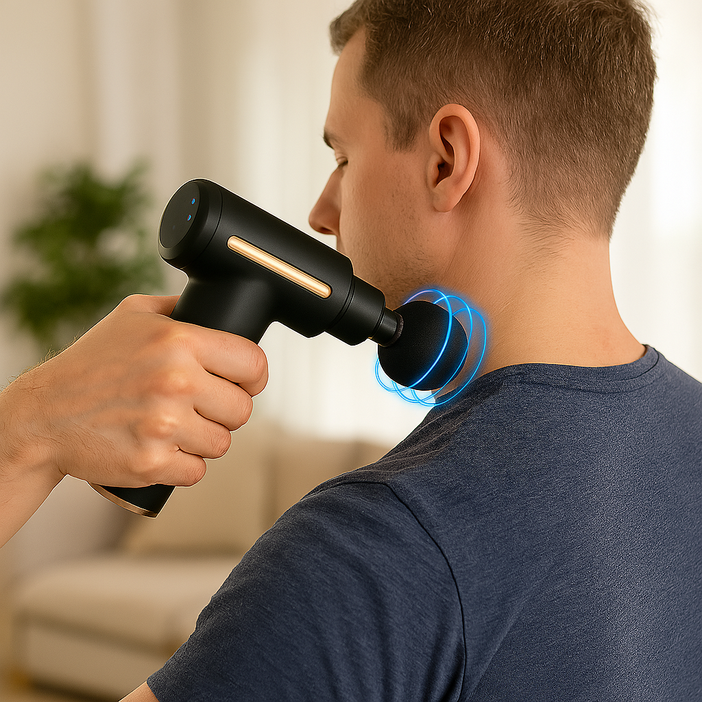 Masajeador facial Gun