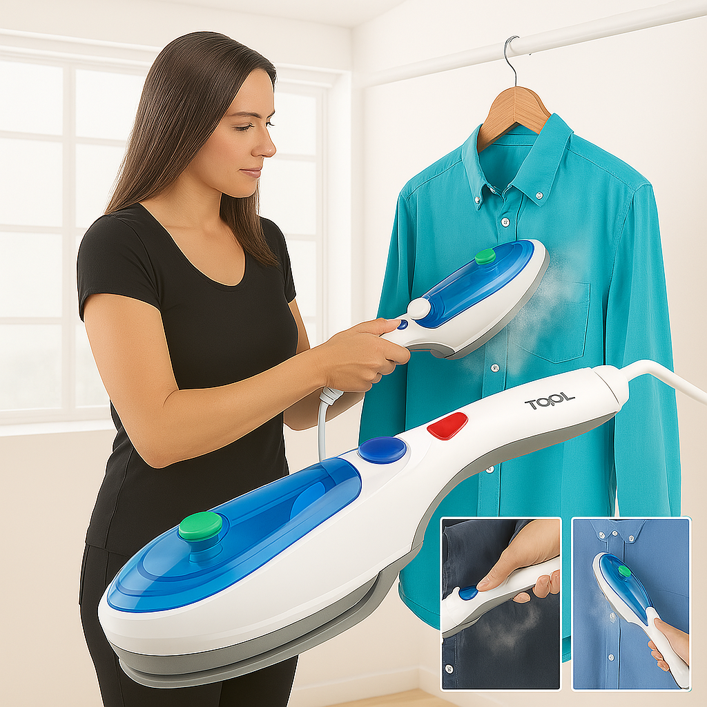 👔 Plancha a Vapor Viajera Portátil Travel Tobi – ¡Luce impecable donde vayas!