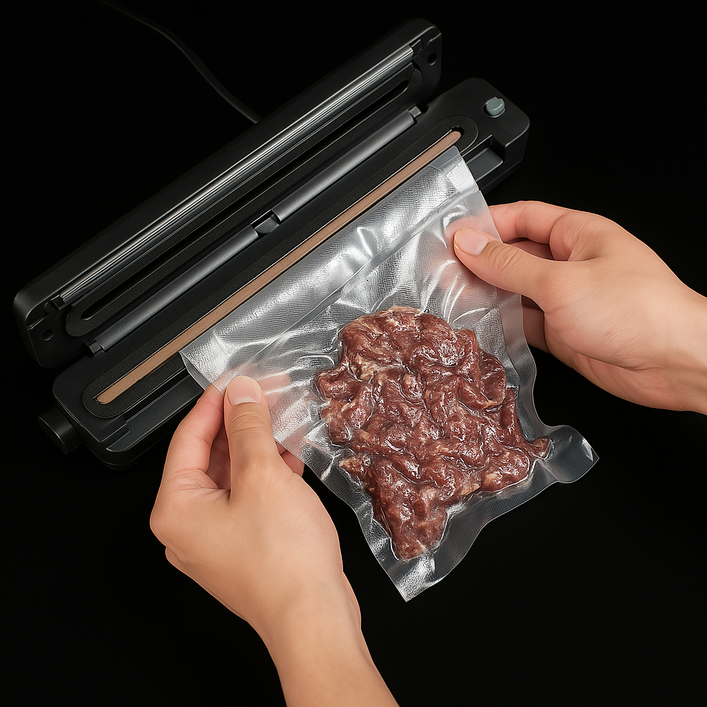 🥩🧀 Máquina Selladora de Bolsas al Vacío – Empacadora Automática de Alimentos