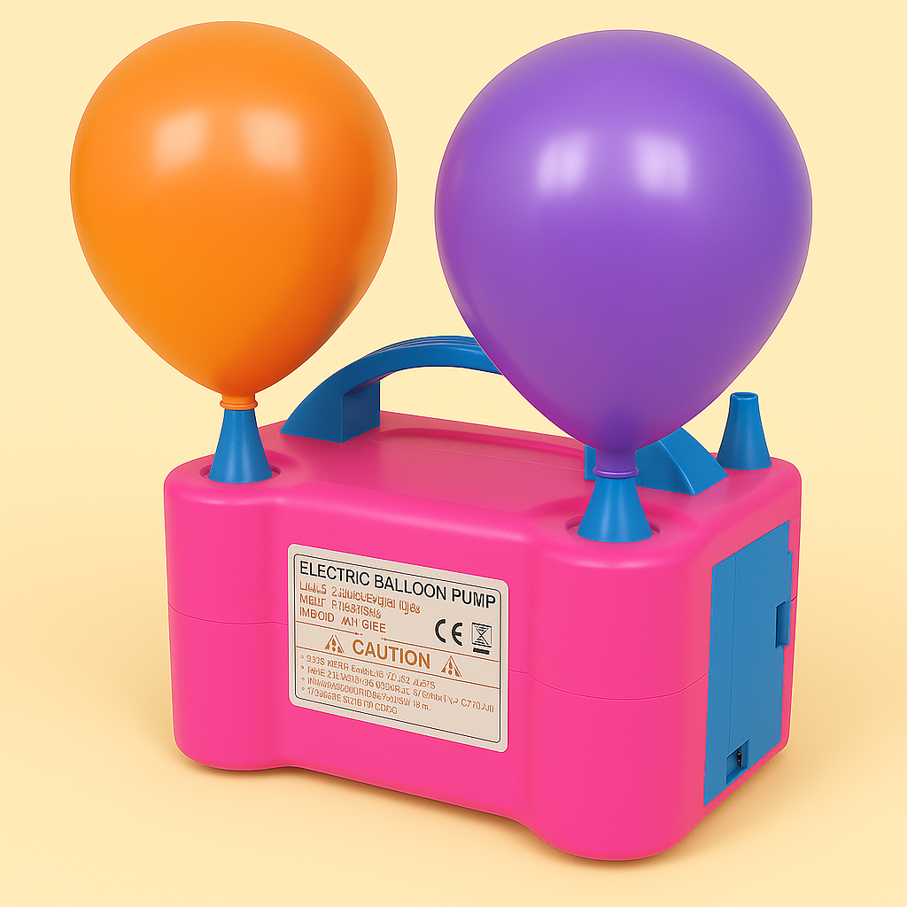 🎈⚡ Inflador Eléctrico de Globos – Rápido, Potente y Práctico