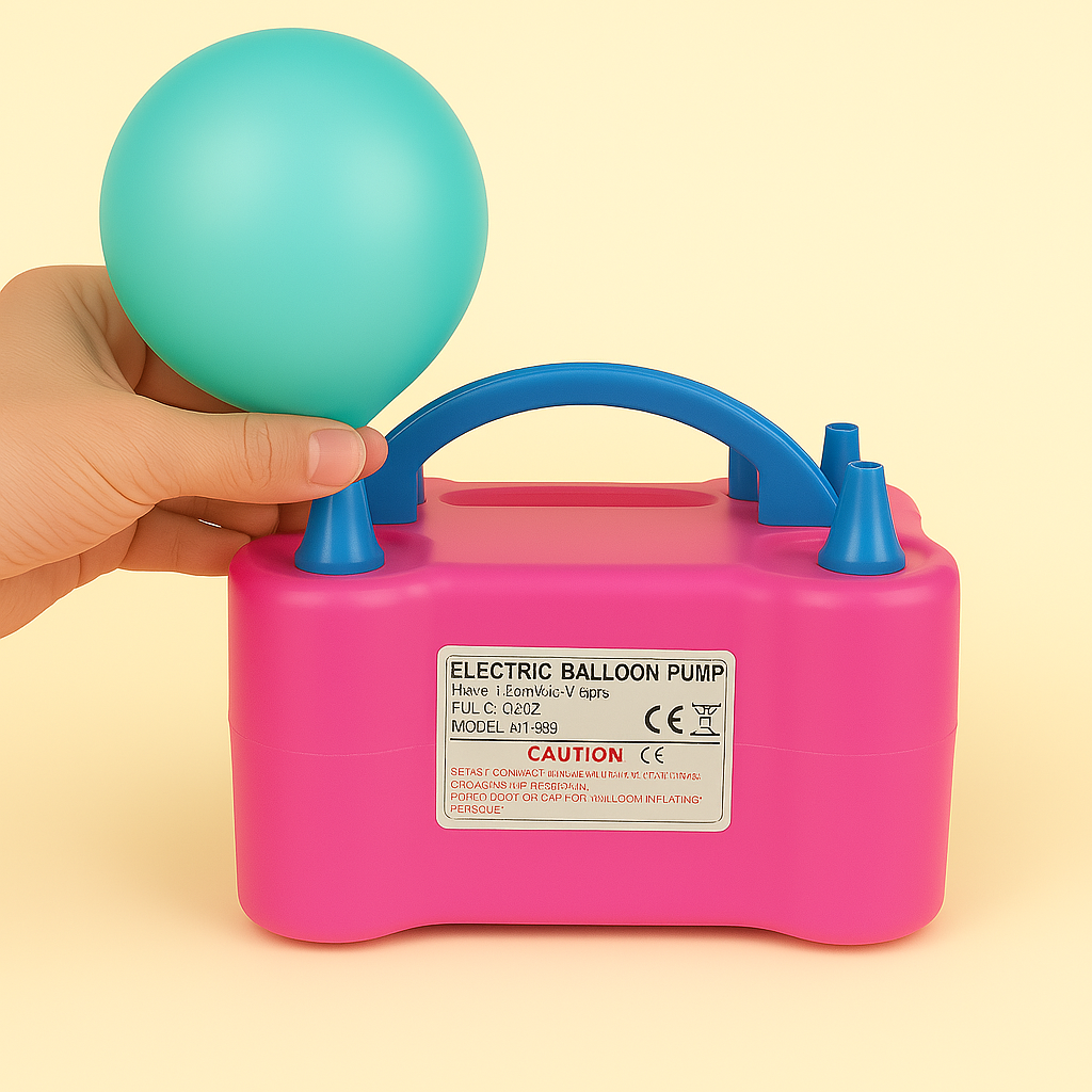 🎈⚡ Inflador Eléctrico de Globos – Rápido, Potente y Práctico