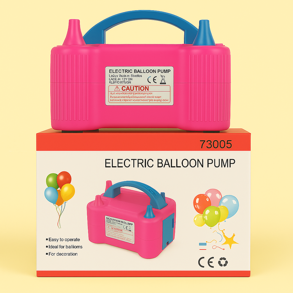 🎈⚡ Inflador Eléctrico de Globos – Rápido, Potente y Práctico