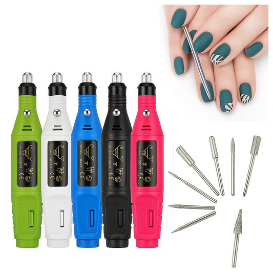 💅 Pulidor de Uñas Profesional 18 Piezas – ¡Tus Uñas Siempre Perfectas! ✨💖