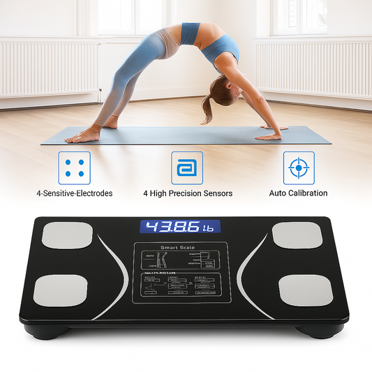 Báscula Inteligente Digital con Bluetooth y App – Vidrio Templado